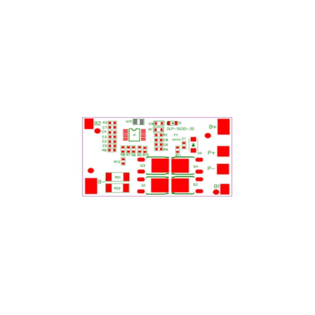 BMS 6S 10A Battery Management System Li-Ion 21,6V 10000 mAh